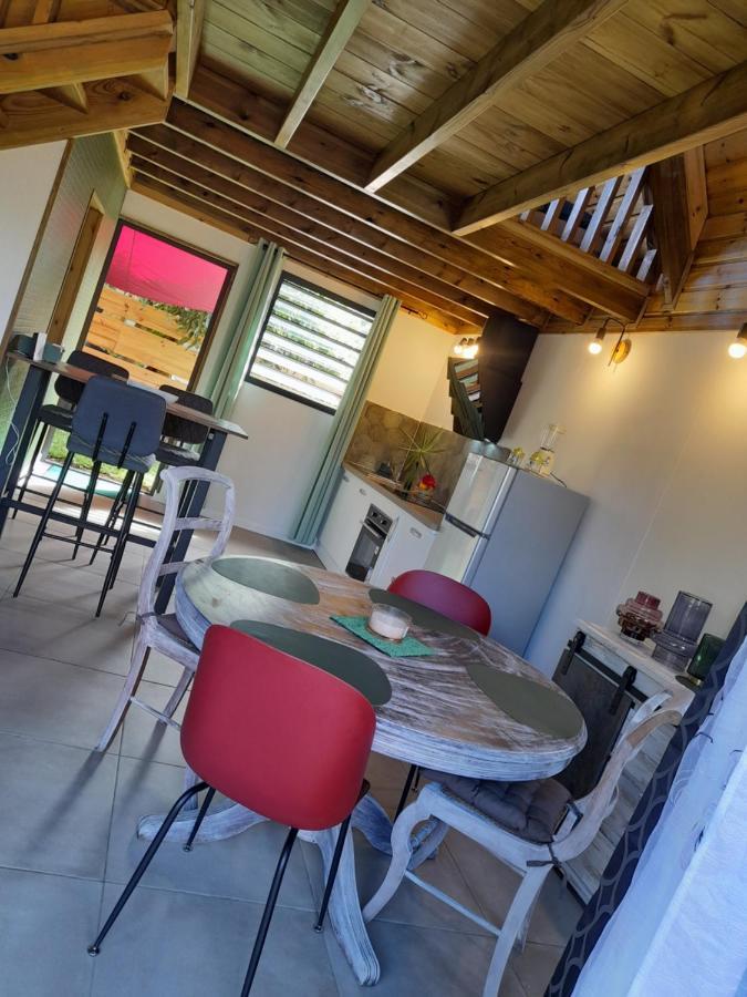 Charmant Chalet Avec Jacuzzi, L'Ile O Vert แซงต์ฟิลิป ภายนอก รูปภาพ